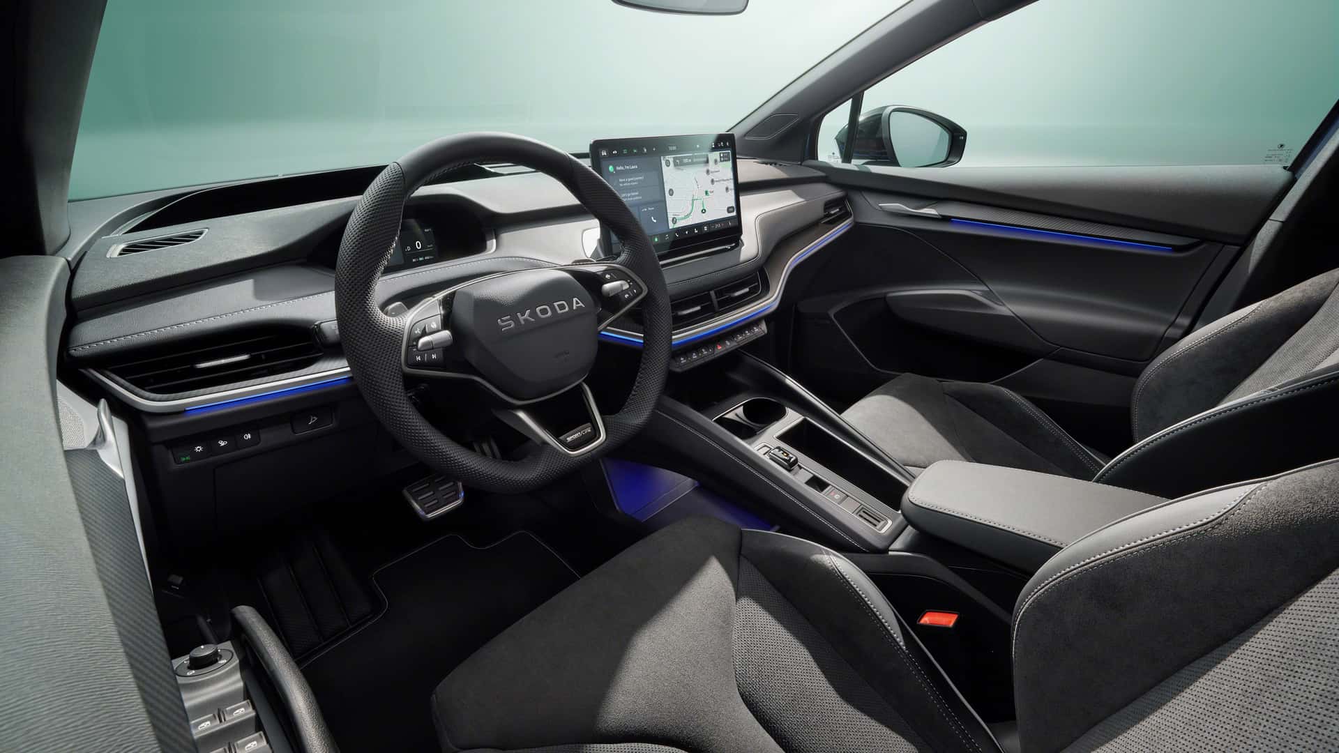 <p>Skoda Elroq, l'intérieur</p>