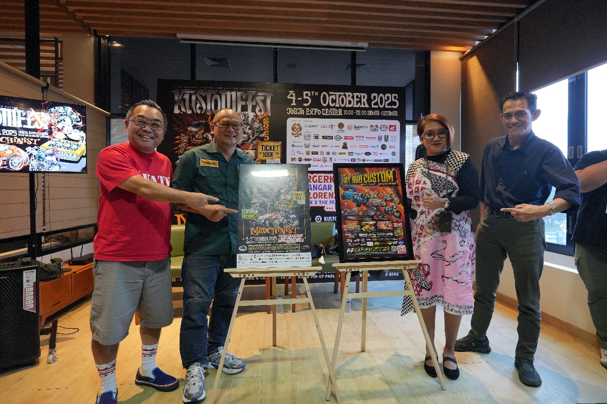 Yogyakarta, kustomfest, kustomfest 2025, Kustomfest 2025 Hadir Dengan Karya Gila-gilaan, Lucky Draw Paling Dinanti
