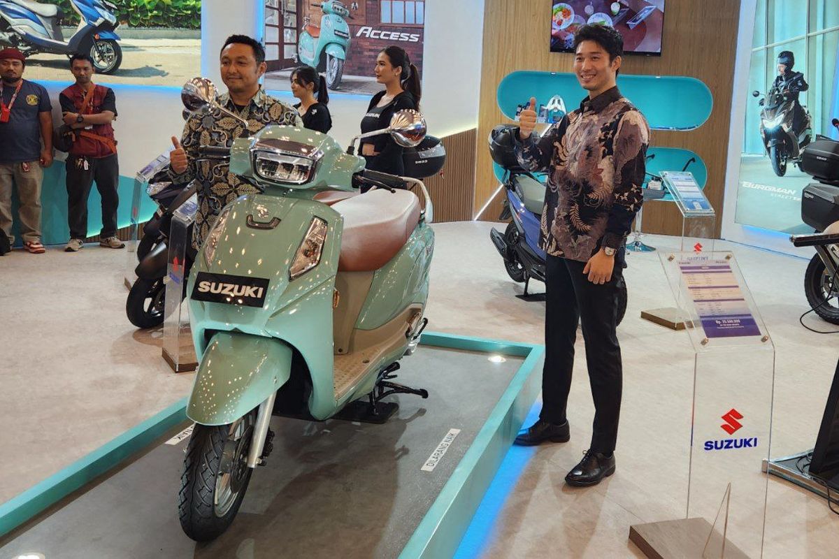 harga, Suzuki, Suzuki Access 125, motor, IMOS 2025, Resmi Meluncur, Suzuki Access 125 di IMOS 2025
