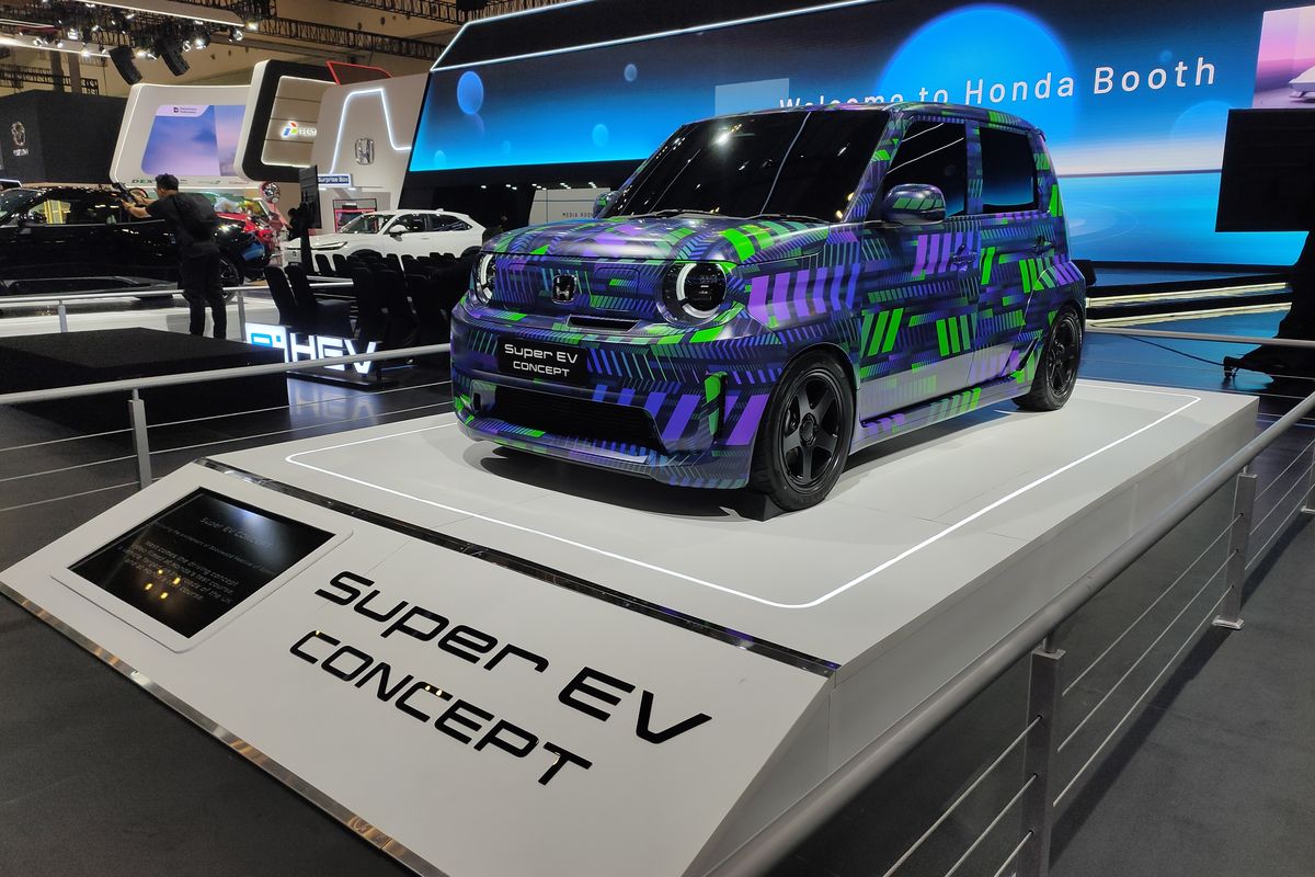 GIIAS 2025, mobil listrik, Honda Super EV Concept, inovasi Honda, Super EV Concept: Mobil Listrik Masa Depan Honda di GIIAS 2025