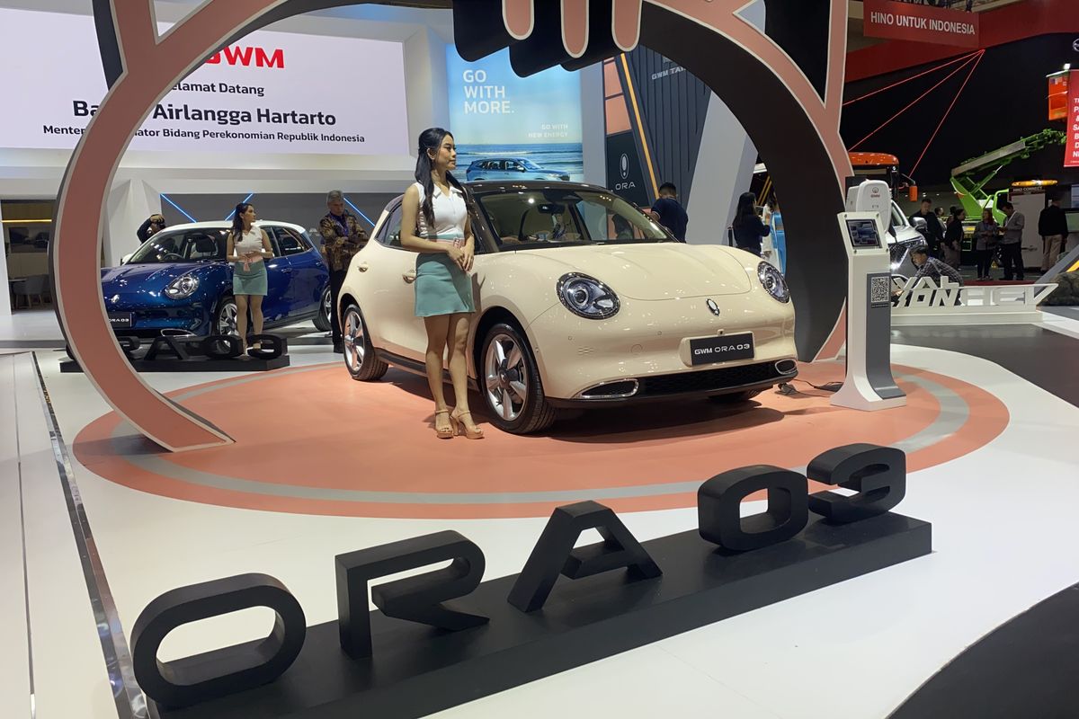 GWM Indonesia, mobil listrik, Ora 03, GIIAS 2023, GWM Segera Luncurkan Merek Mobil Listrik Ora di Indonesia