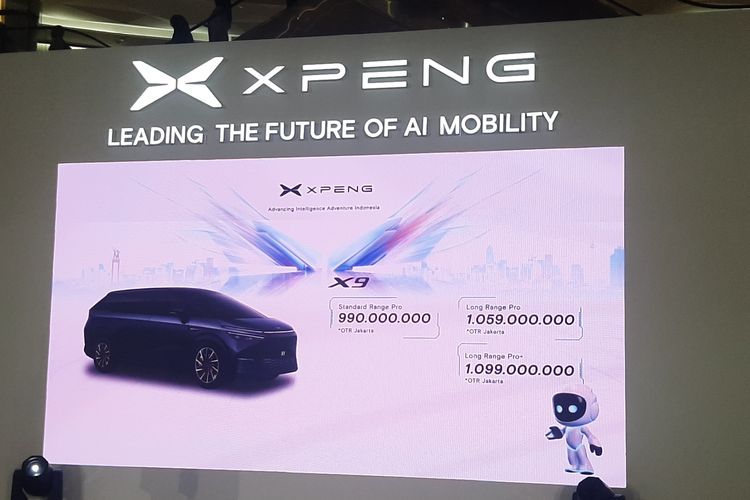 Xpeng, Xpeng G6, Xpeng X9, otomotif, XPeng Indonesia, Harga Resmi Xpeng G6 dan X9 di Indonesia, mulai Rp 599 Juta