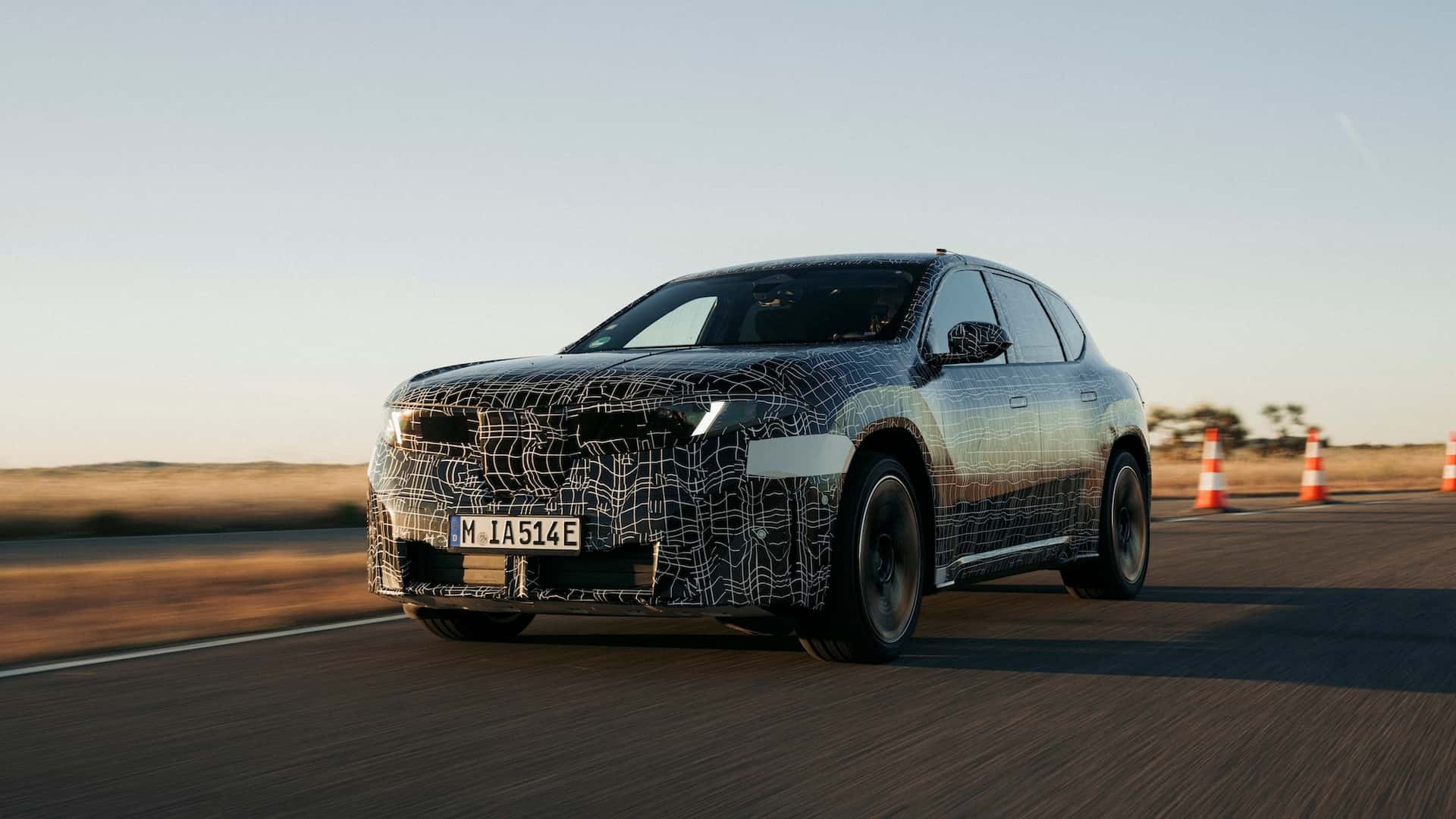 BMW iX3 2026 Prototype Drive