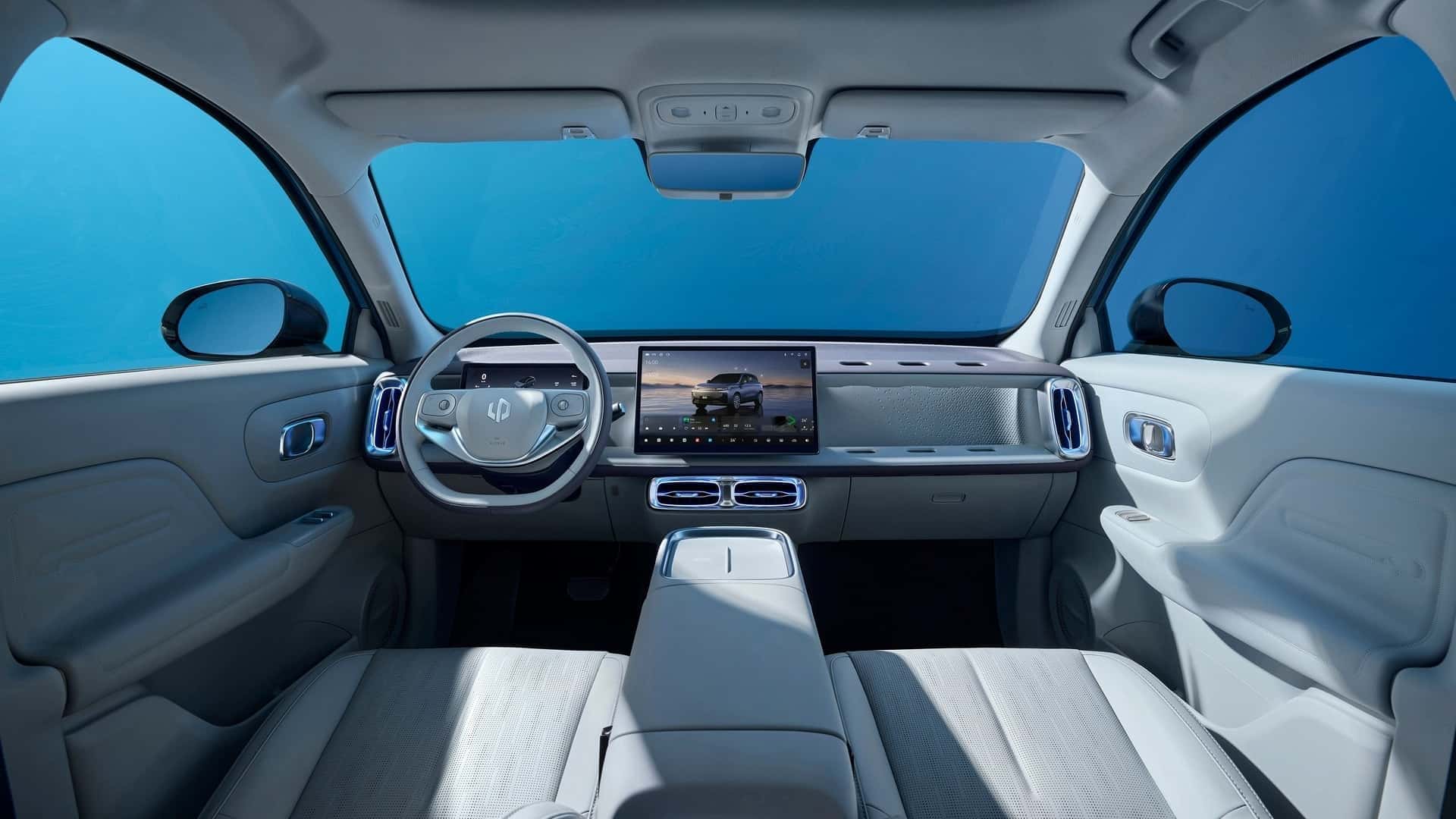 Leapmotor B10, interior y maletero