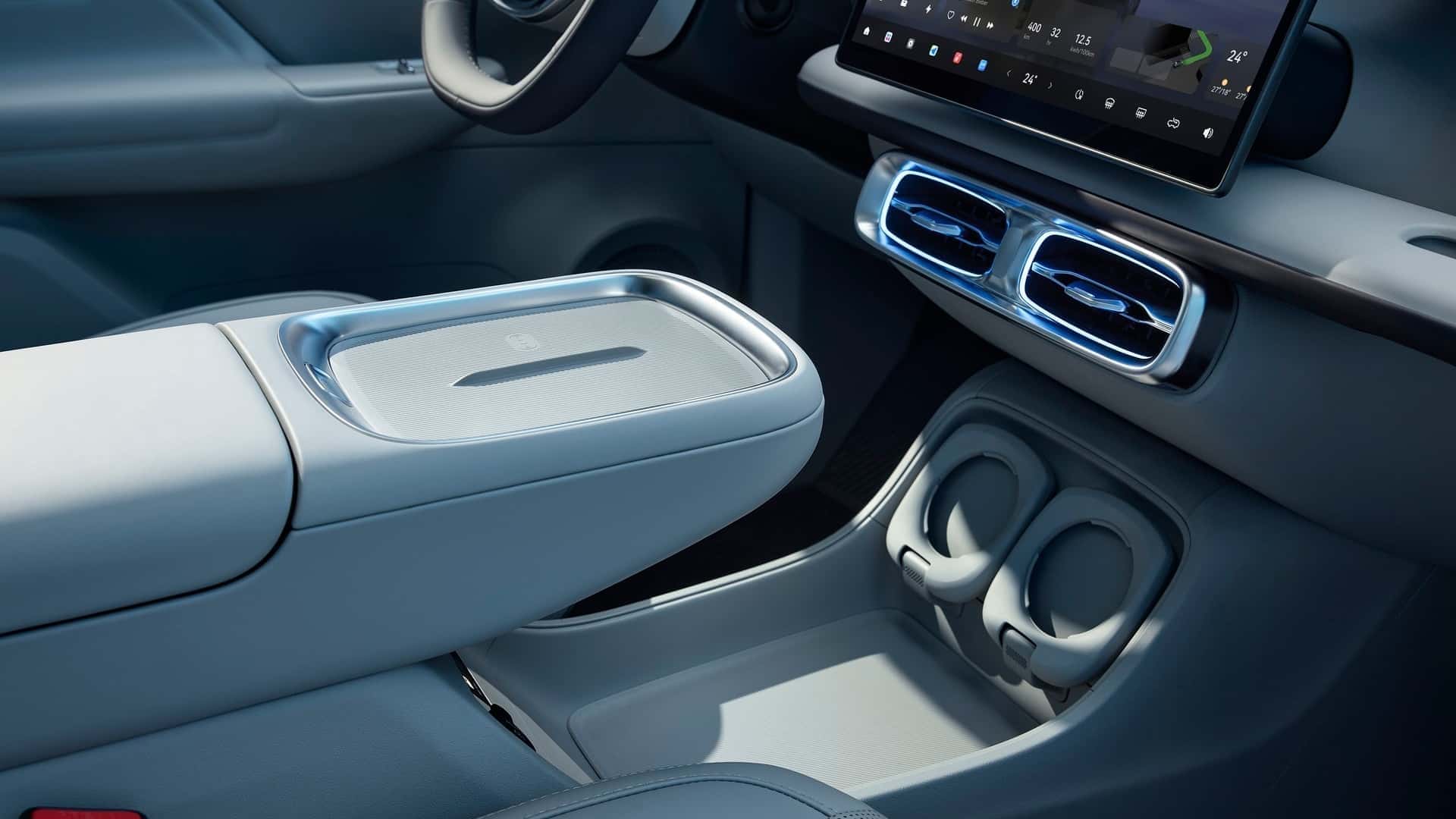 Leapmotor B10, interior y maletero