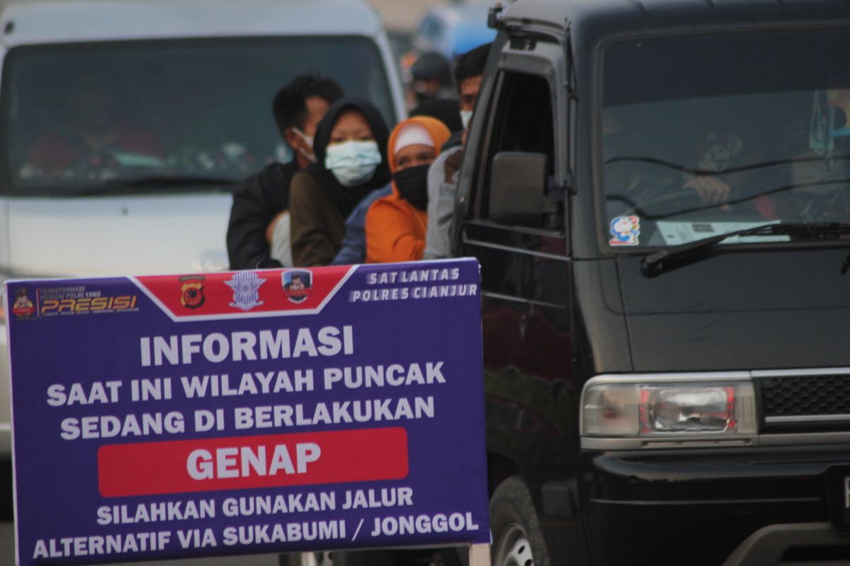 Puncak Bogor, gage, ganjil genap, ganjil genap puncak bogor, ganjil genap puncak, Ganjil Genap Puncak Berlaku pada Libur Panjang Maulid Nabi 2025