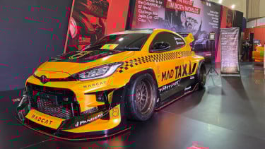 Toyota GR Yaris Mad Taxi di IMX 2025.
